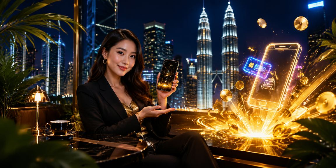 Pemain Kuala Lumpur log masuk ke platform 1450 melalui telefon pintar