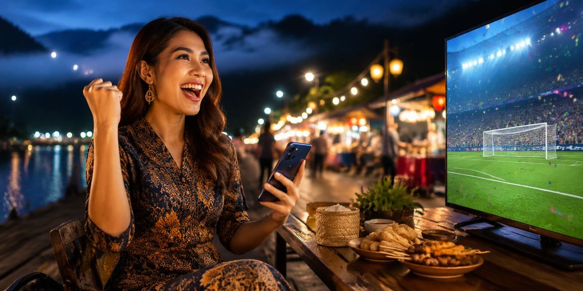 Pemain Malaysia menggunakan apl kasino 1450 dengan motif batik yang khas