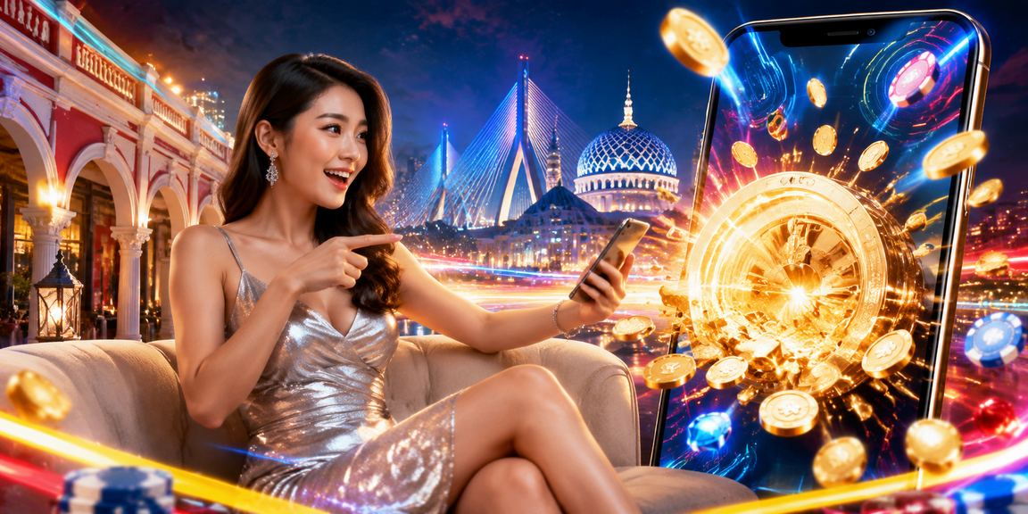 Pemain Selangor menggunakan platform 1450 melalui telefon pintar dengan gaya tempatan
